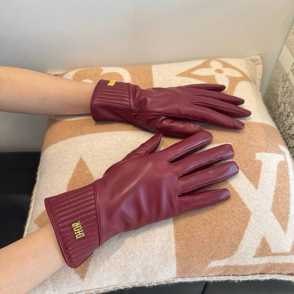 Dior Lambskin Gloves